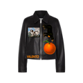 Unisex leather jacket