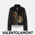 Unisex leather jacket