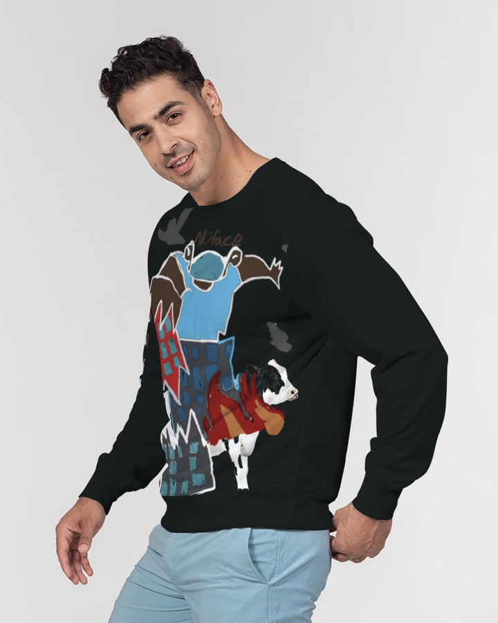 VL EP3 Men's Classic French Terry Crewneck Pullover