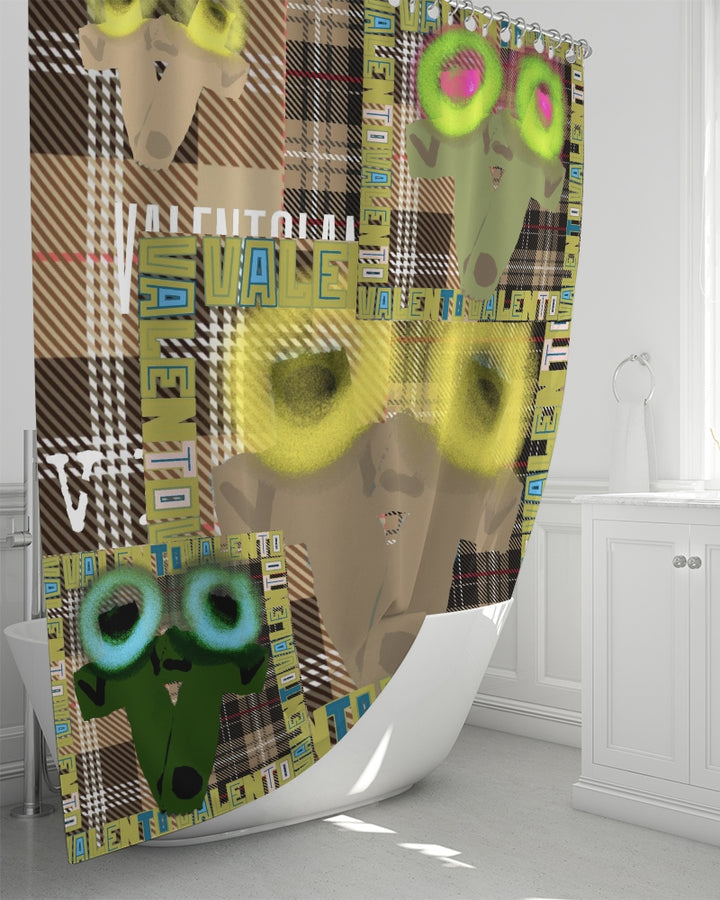 VALENTO  Shower Curtain 72"x72"