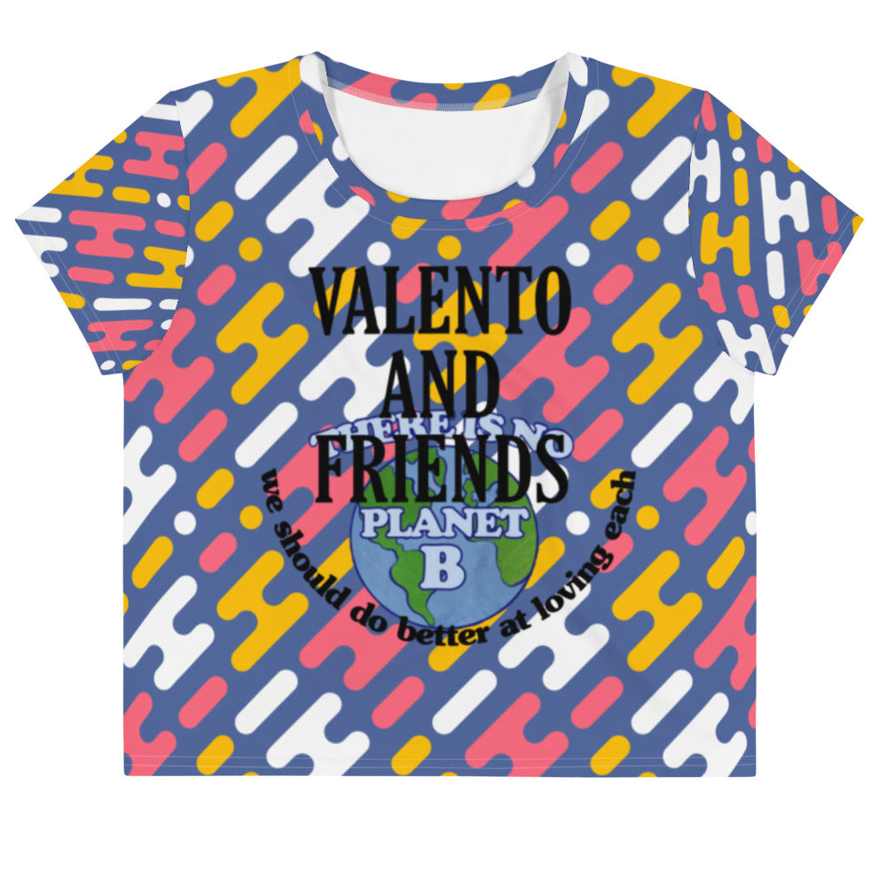 All-Over Print Crop Tee