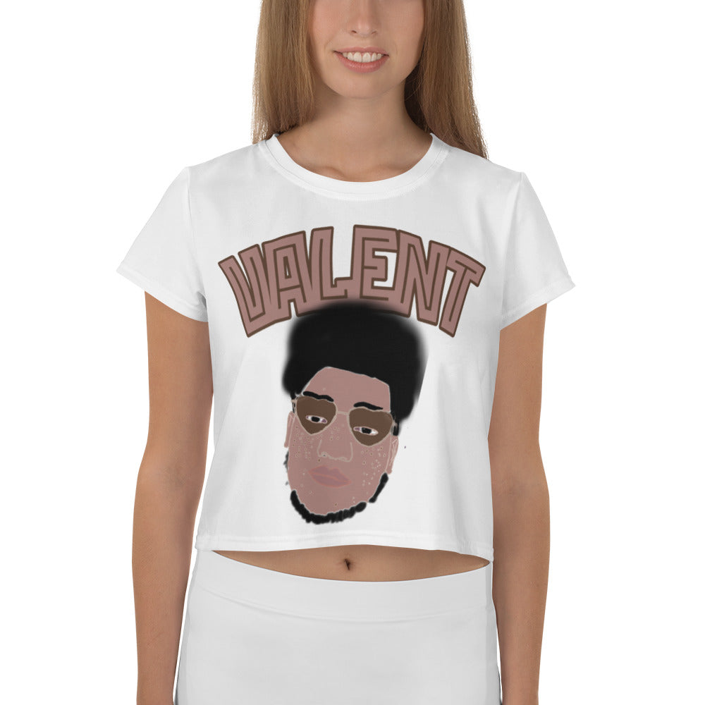 All-Over Print Crop Tee