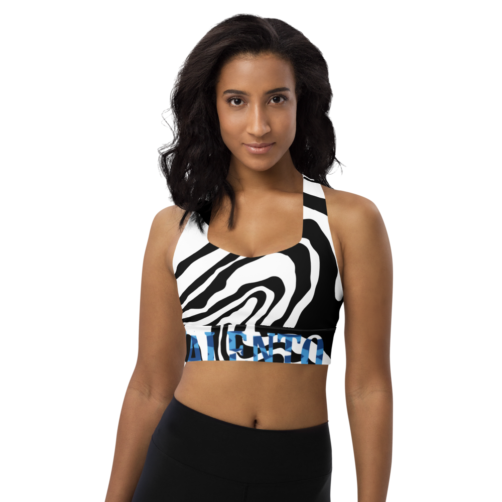 Longline sports bra