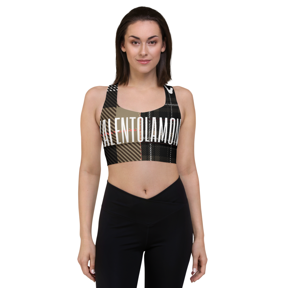 Longline sports bra