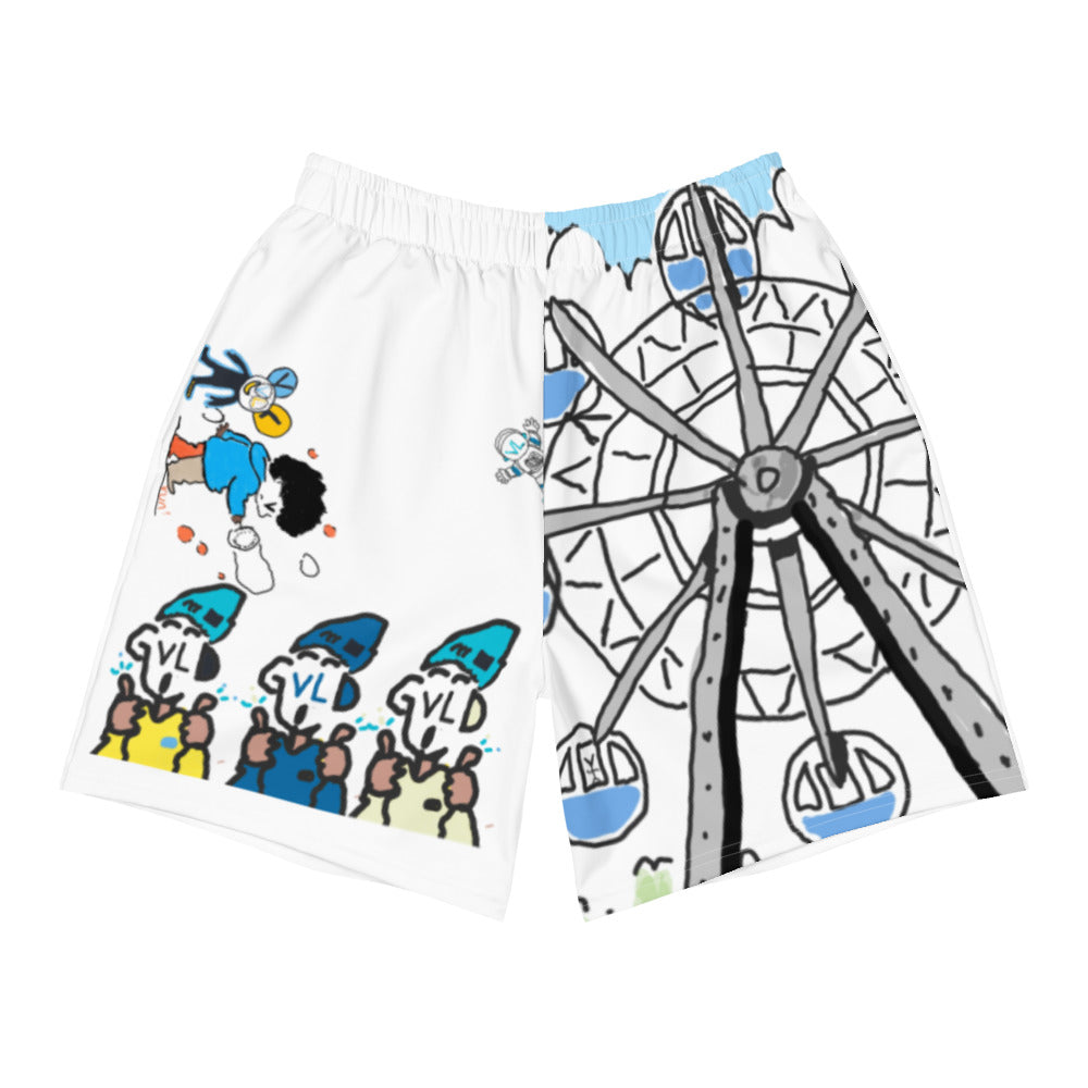 Men's Athletic Long Shorts