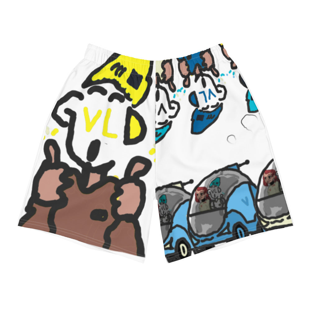 Men's Athletic Long Shorts