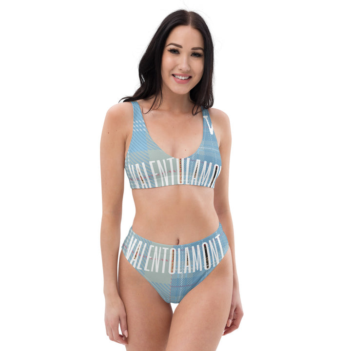 Recycled high-waisted bikini