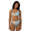 Recycled high-waisted bikini