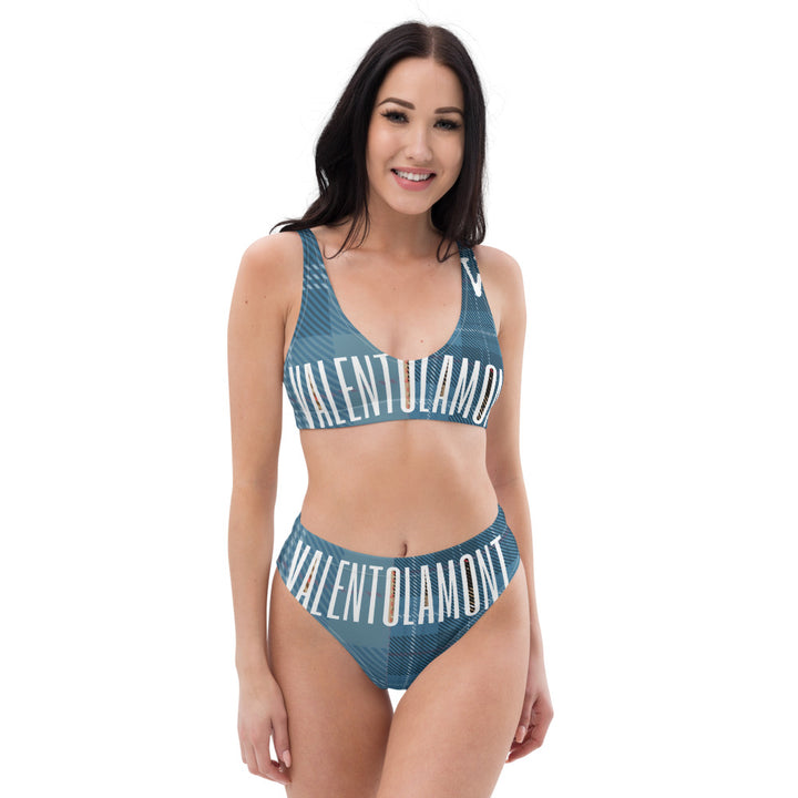 Recycled high-waisted bikini