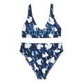 Recycled high-waisted bikini