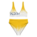 Recycled high-waisted bikini