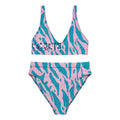 Recycled high-waisted bikini