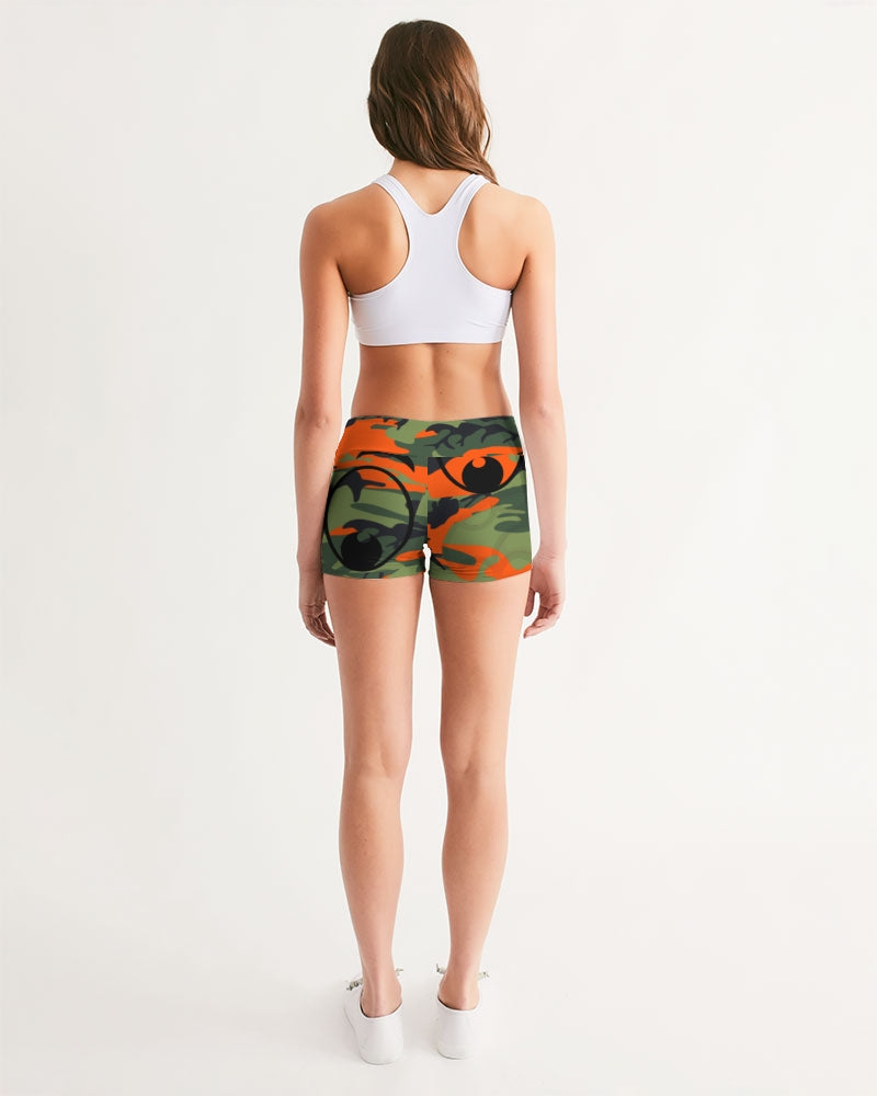 vt Women's Mid-Rise Yoga Shorts