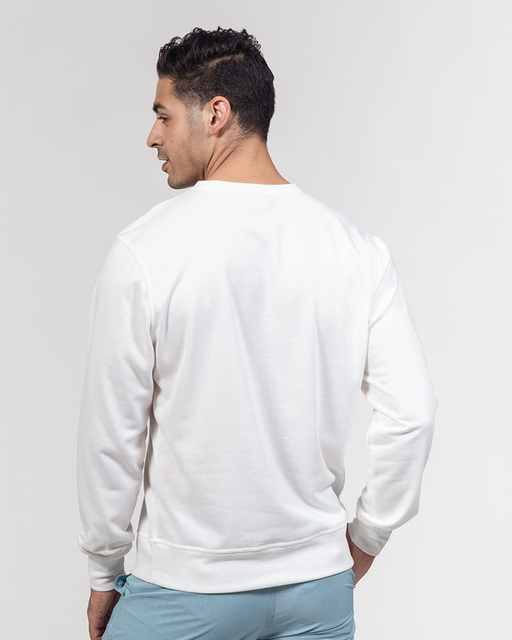 2way Men's Classic French Terry Crewneck Pullover