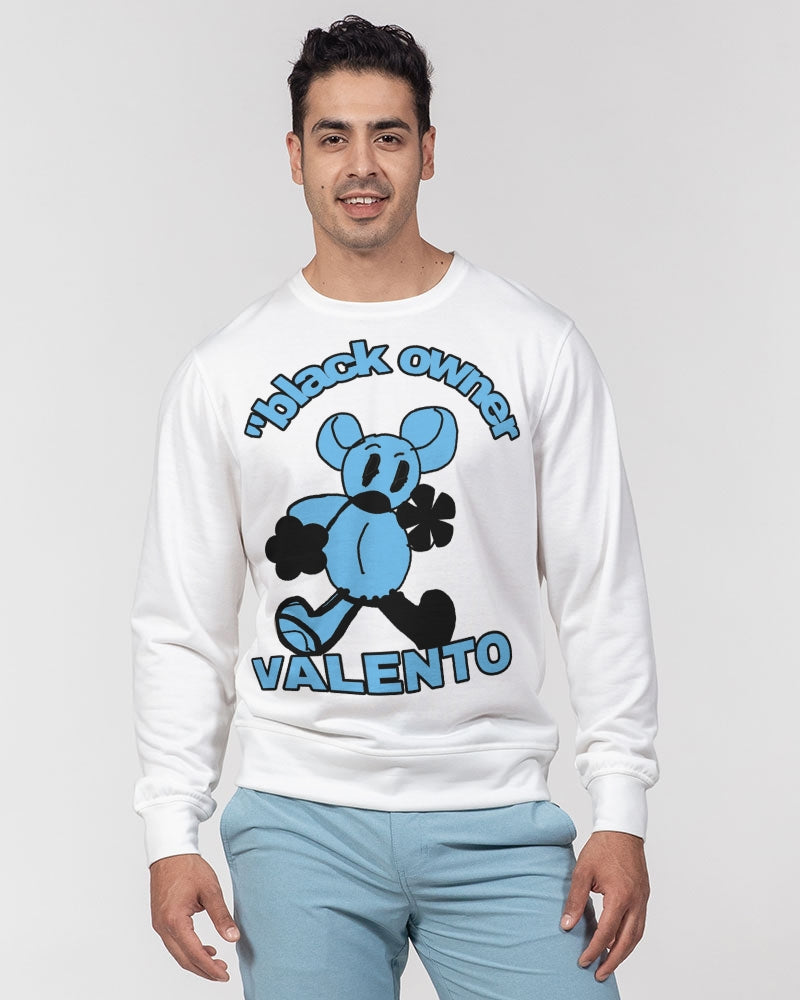 2way Men's Classic French Terry Crewneck Pullover