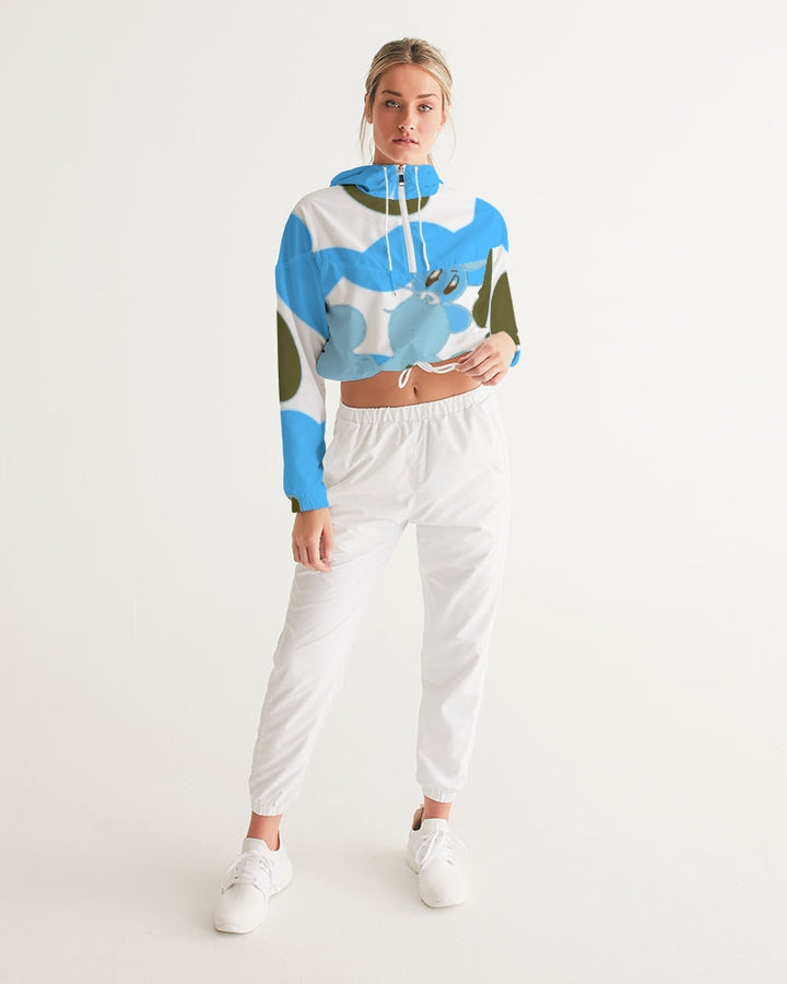 v Women's Cropped Windbreaker