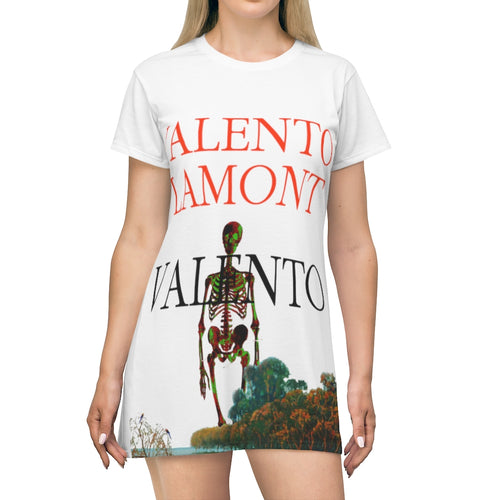 All Over Print T-Shirt Dress