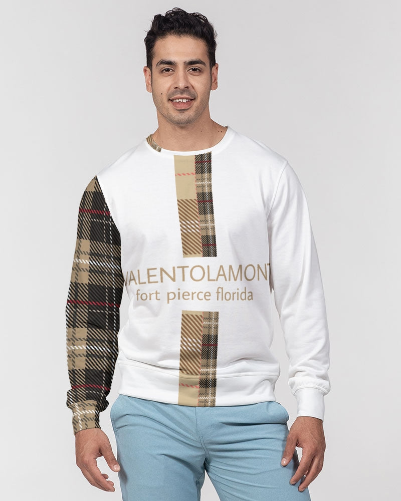 Vl Men's Classic French Terry Crewneck Pullover