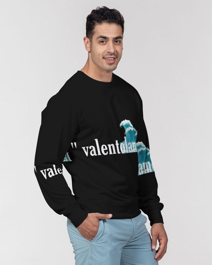 Valentolamont 8s Men's Classic French Terry Crewneck Pullover