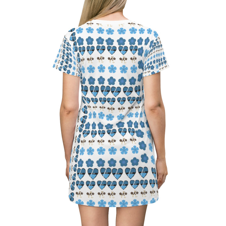 All Over Print T-Shirt Dress