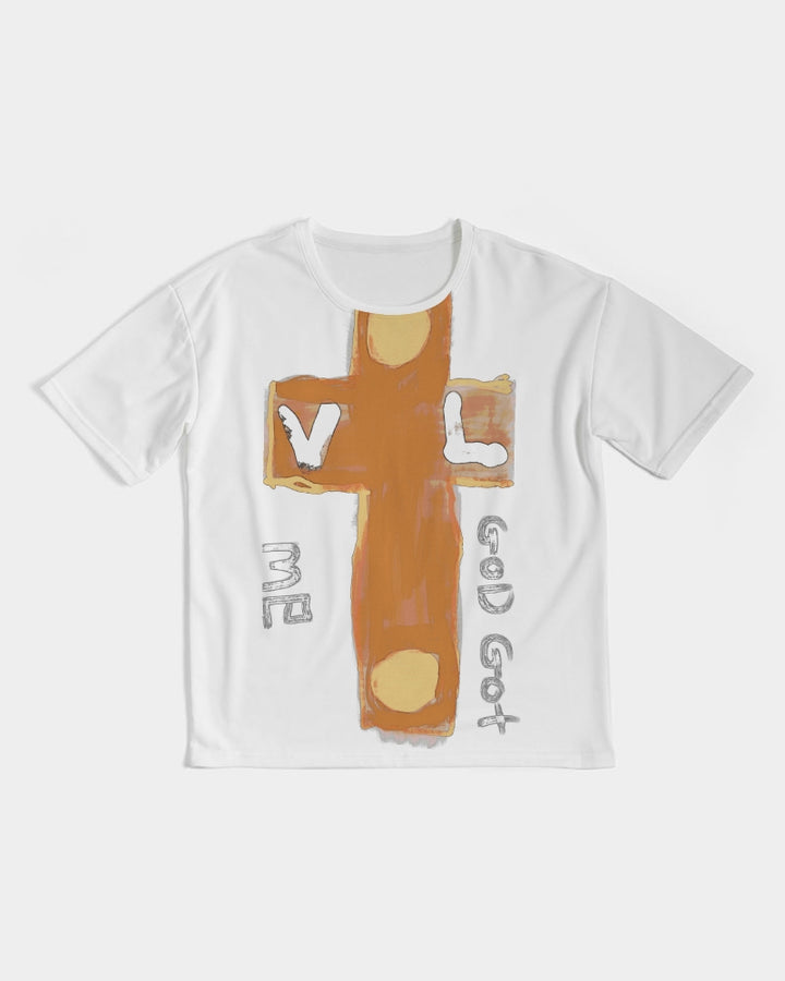 VALENTOLAMONT we are god child  Men's Premium Heavyweight Tee