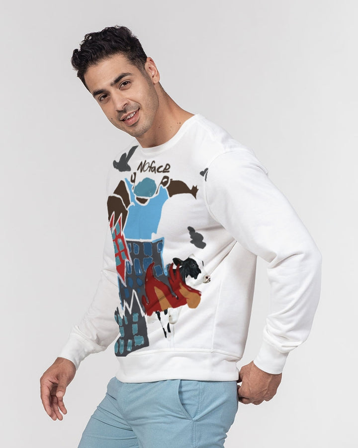 VL Men's Classic French Terry Crewneck Pullover