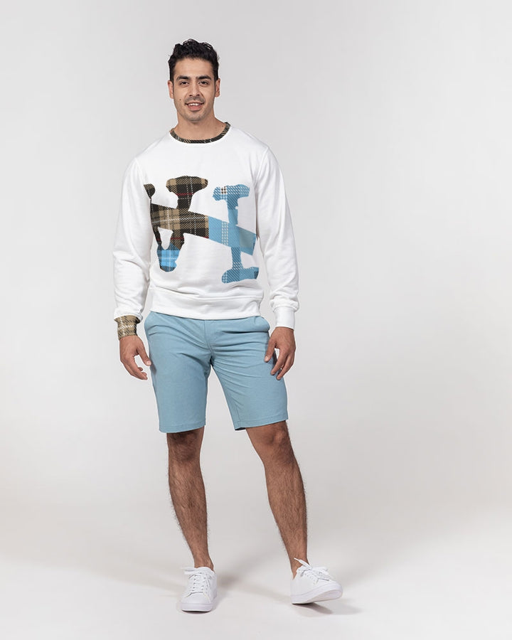 VL Men's Classic French Terry Crewneck Pullover