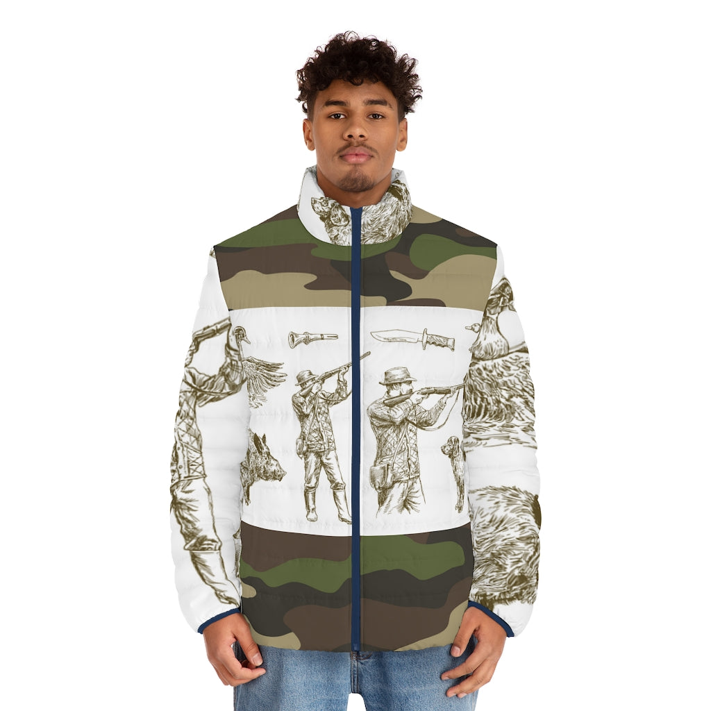 Men's Puffer Jacket (AOP)