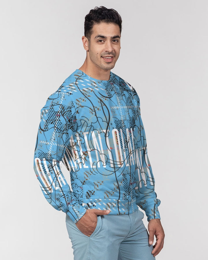 valento Men's Classic French Terry Crewneck Pullover