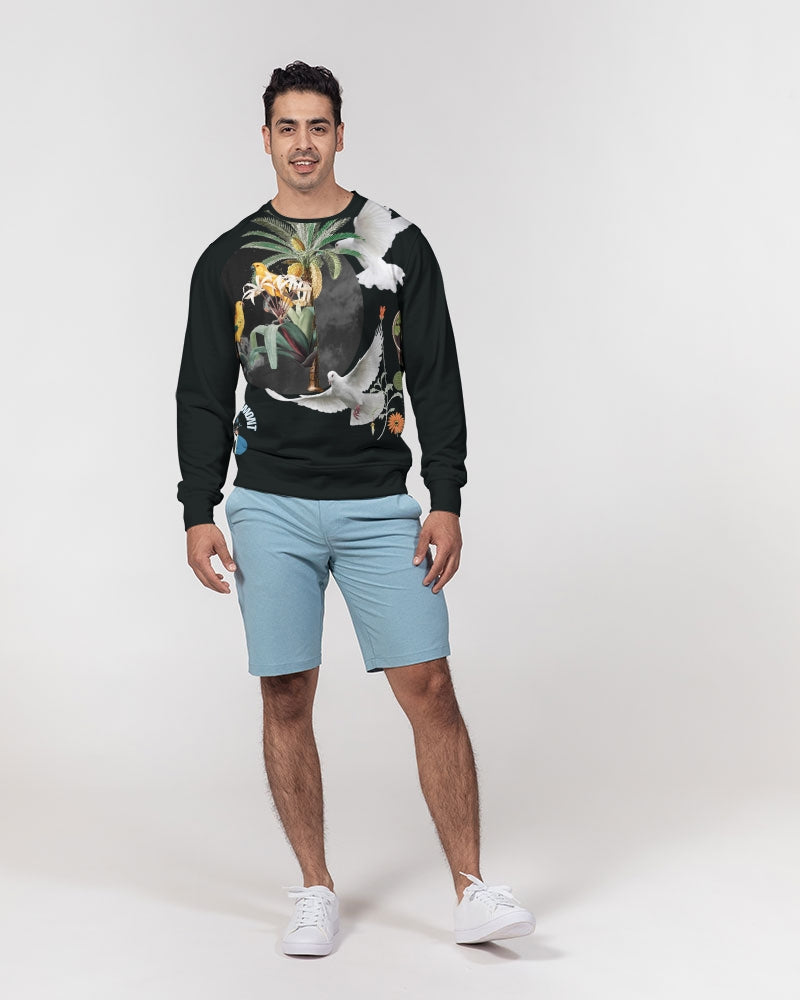 VL ( EP 2 ) Men's Classic French Terry Crewneck Pullover