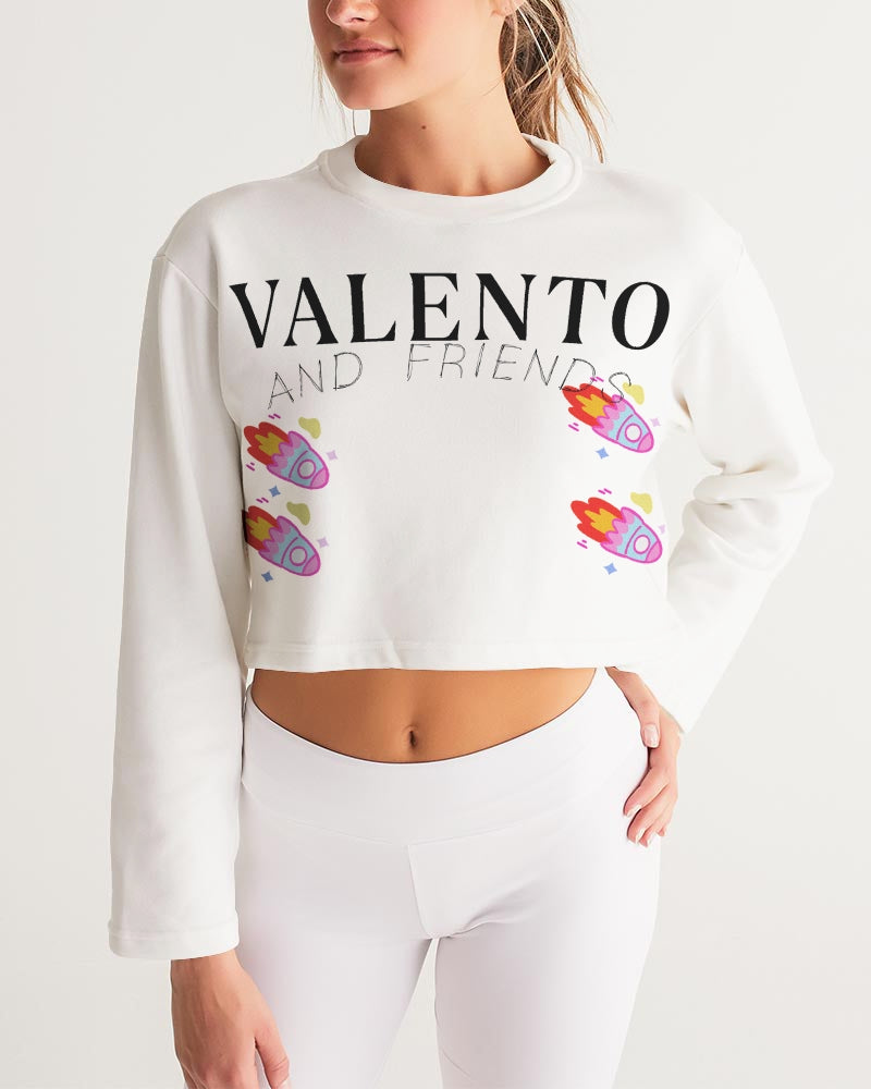 VALENTOLAMONT  Women's Cropped Sweatshirt