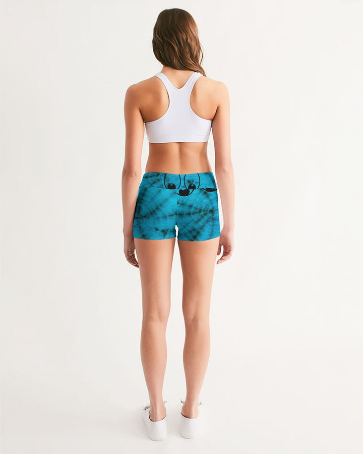 vt Women's Mid-Rise Yoga Shorts