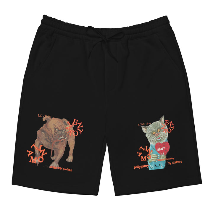 Men's fleece shorts