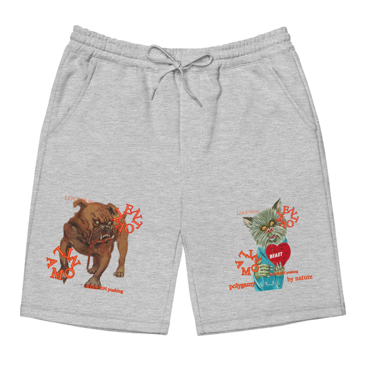 Men's fleece shorts