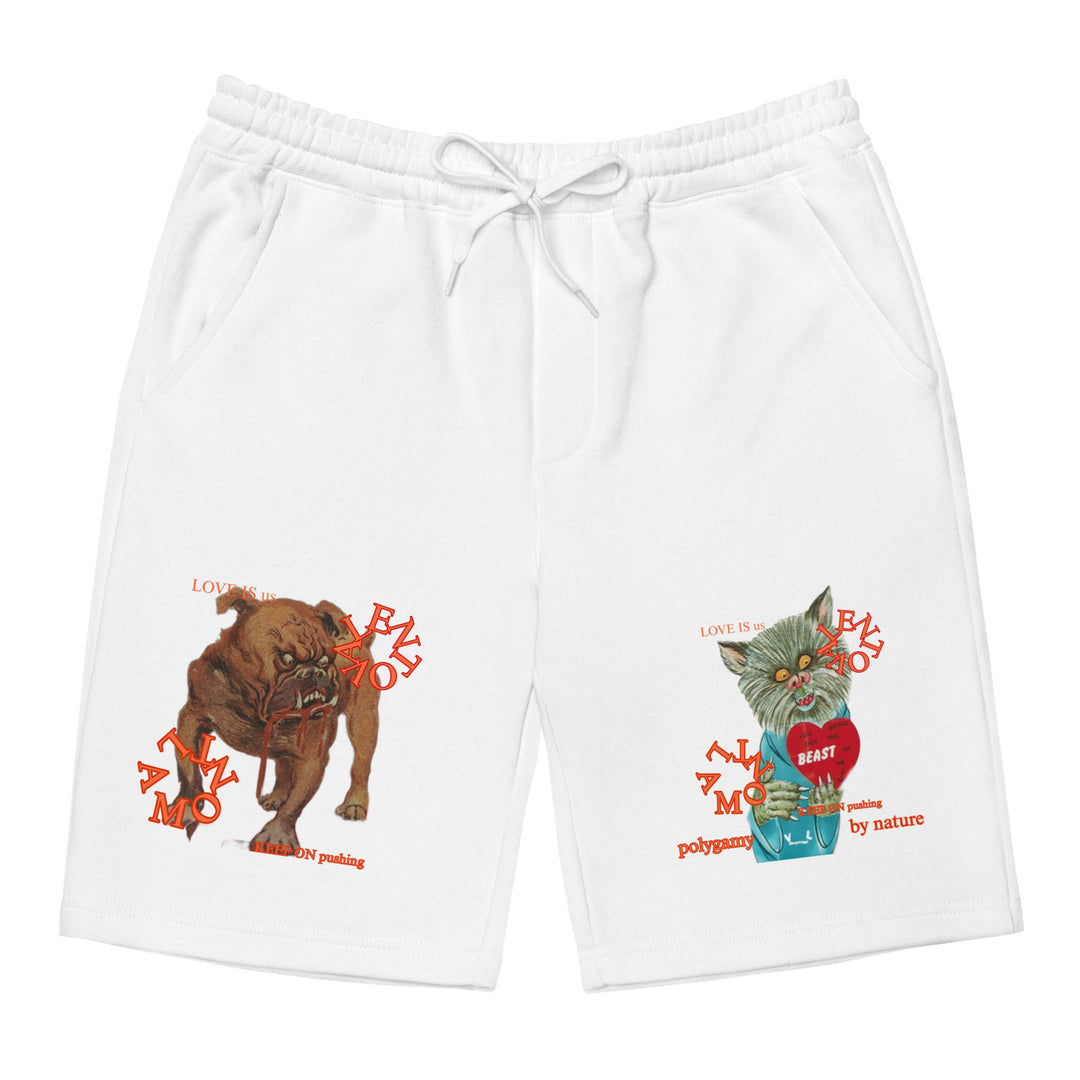 Men's fleece shorts