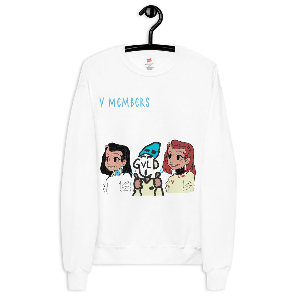 Unisex fleece sweatshirt