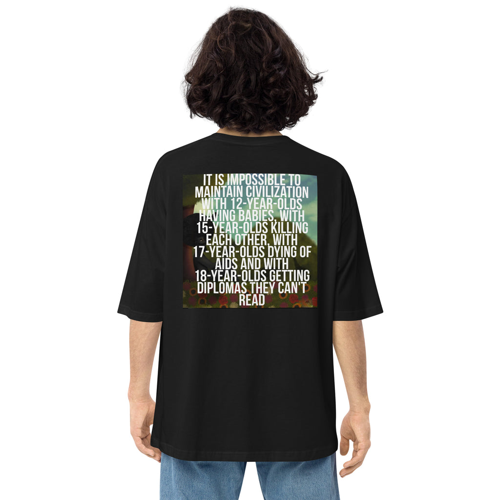 Unisex oversized t-shirt