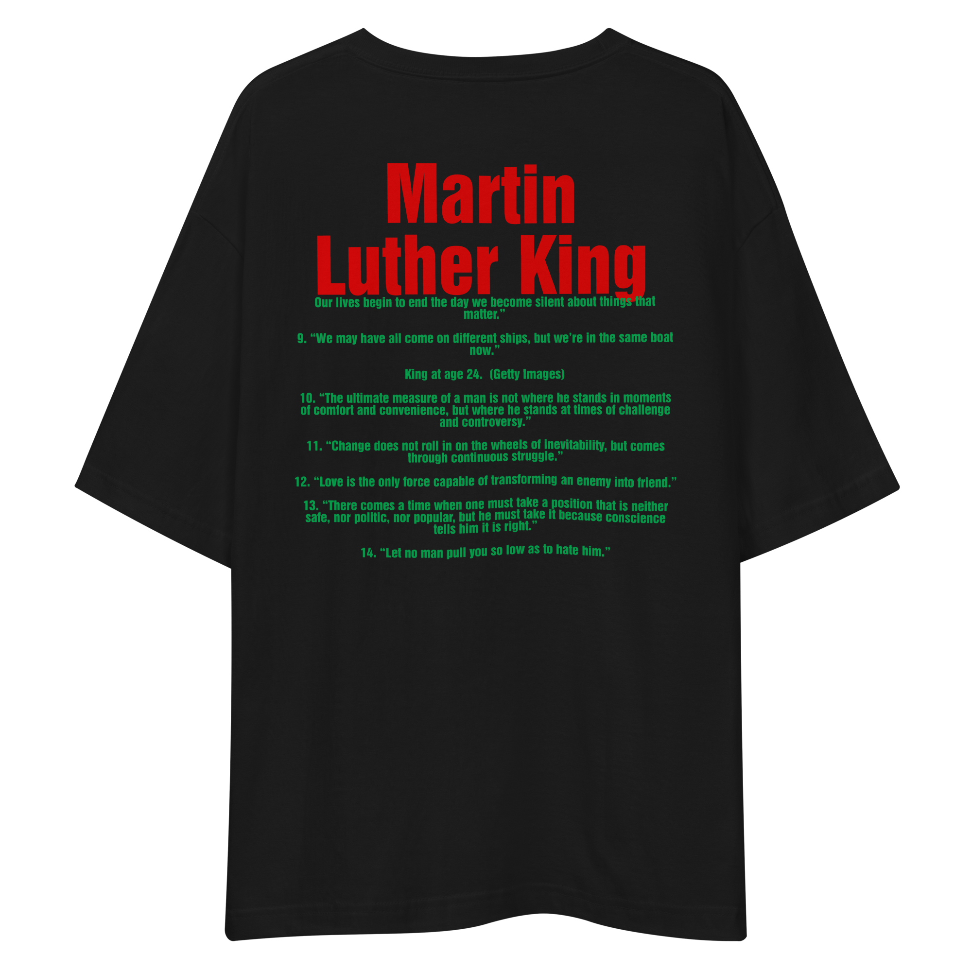 Unisex oversized t-shirt