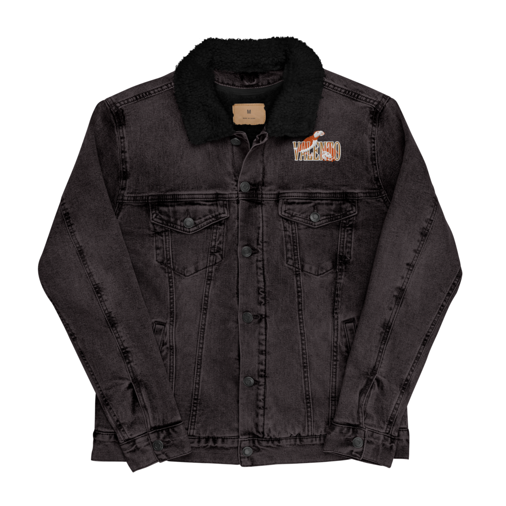 Unisex denim sherpa jacket