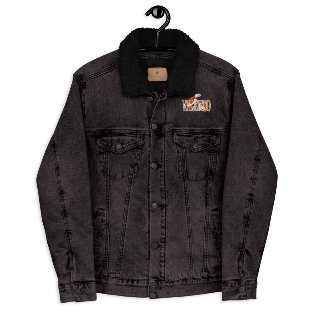 Unisex denim sherpa jacket