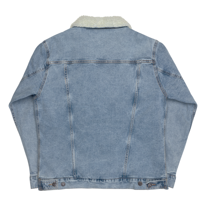 Unisex denim sherpa jacket