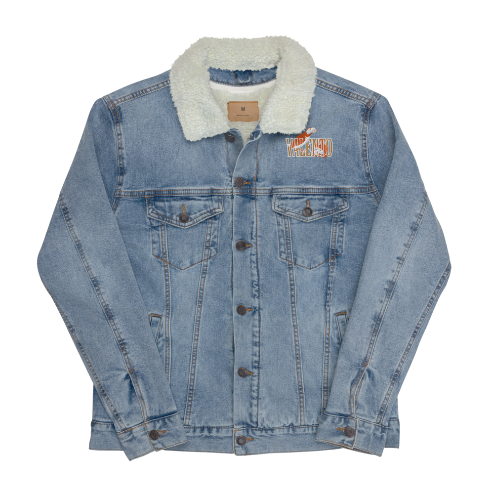 Unisex denim sherpa jacket