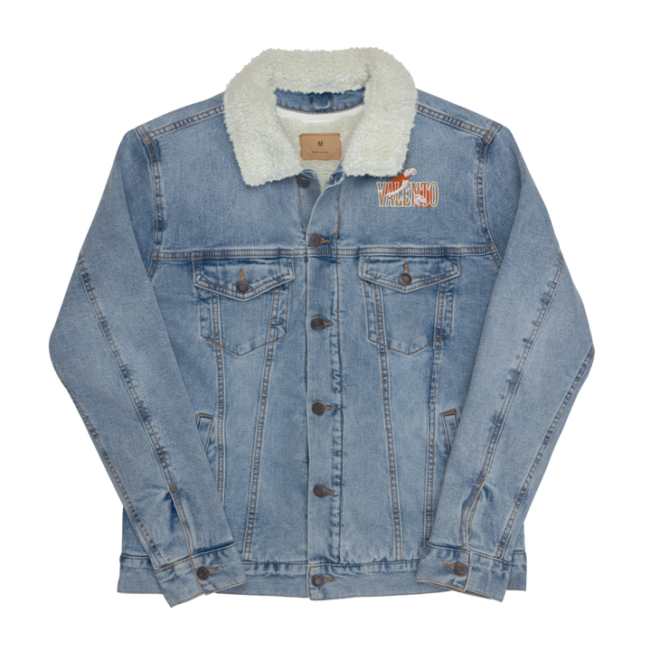 Unisex denim sherpa jacket